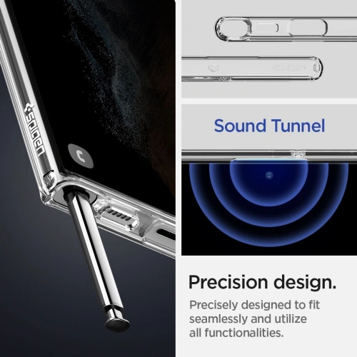 homescreen.pl - Etui Spigen Ultra Hybrid Samsung Galaxy S22 Ultra Crystal Clear