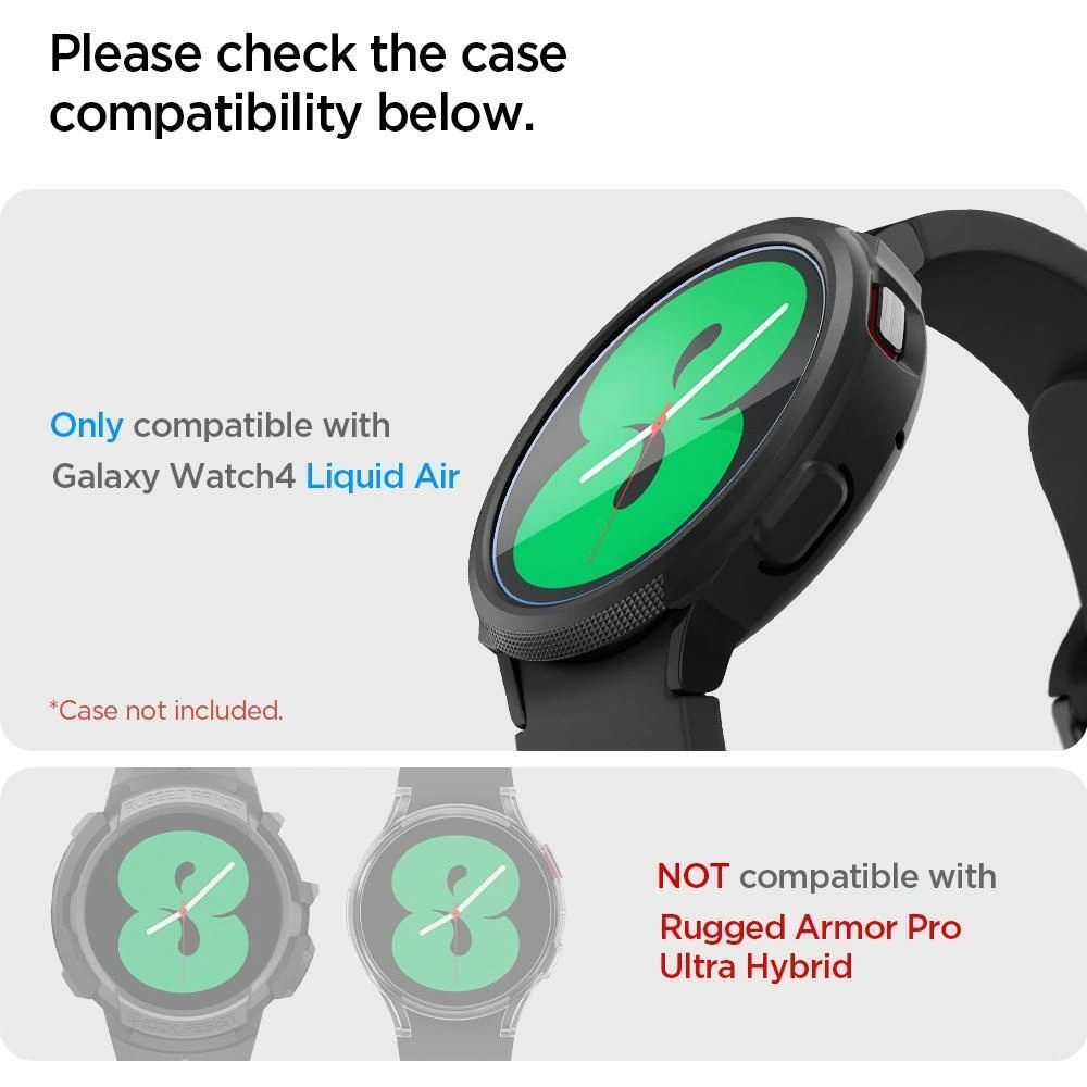 Hurtownia GSM - Szkło hartowane Spigen GLAS.tR Slim Samsung Galaxy Watch 4 40mm [3 PACK] - SPN2108 - {ean13} - Hurt