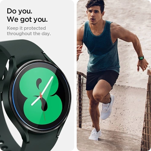 Szkło hartowane Spigen GLAS.tR Slim Samsung Galaxy Watch 4 40mm [3 PACK]