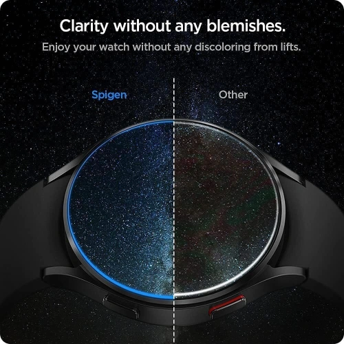 Szkło hartowane Spigen GLAS.tR Slim Samsung Galaxy Watch 4 44mm [3 PACK]