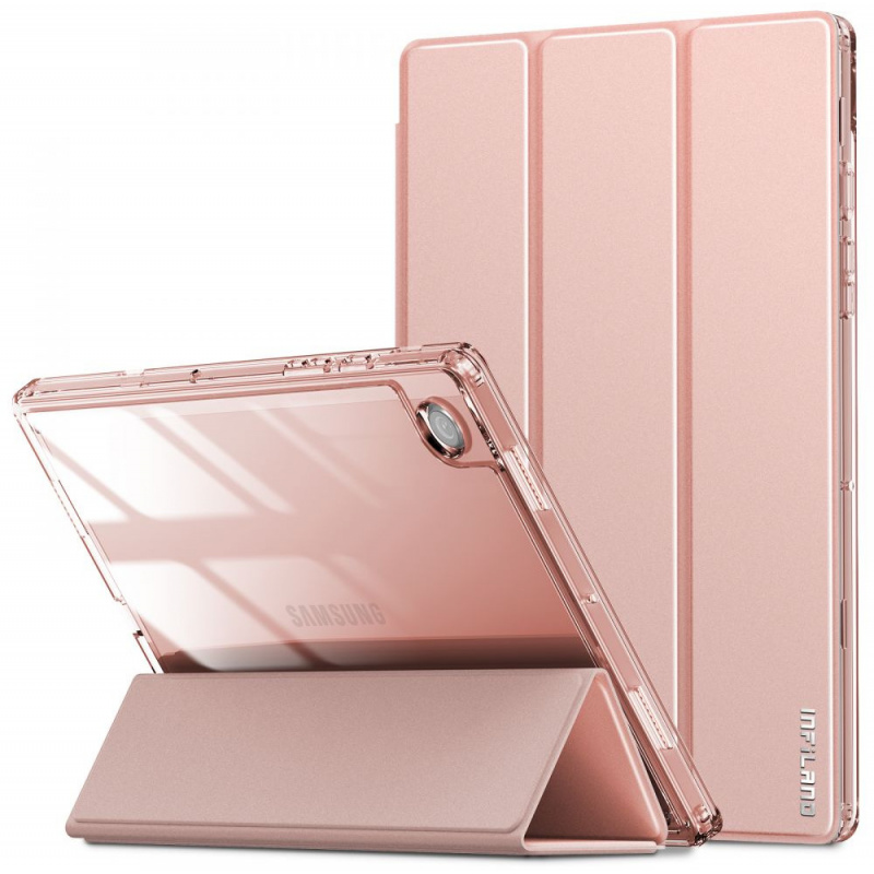 Infiland Rugged Crystal Samsung Galaxy Tab A8 10.5 Rose Gold