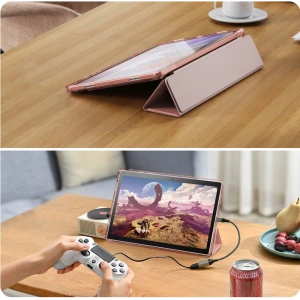 Hurtownia GSM - Etui Infiland Rugged Crystal Samsung Galaxy Tab A8 10.5 Rose Gold - INF021RS - {ean13} - Hurt