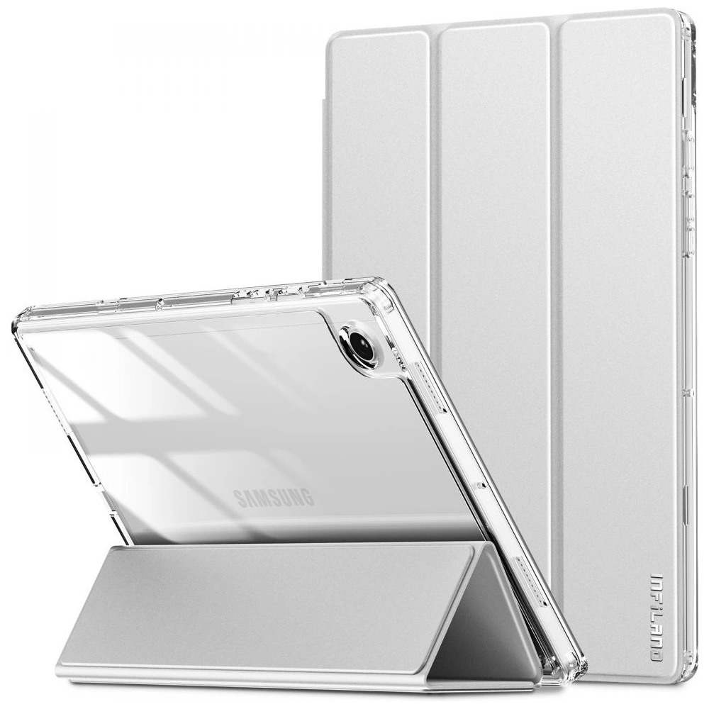 Hurtownia GSM - Etui Infiland Rugged Crystal Samsung Galaxy Tab A8 10.5 Stříbrné - INF022SLV - {ean13} - Hurt