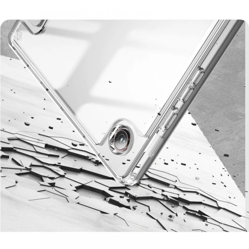 Etui Infiland Rugged Crystal Samsung Galaxy Tab A8 10.5 Silver