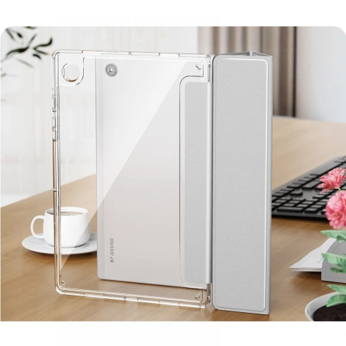 Etui Infiland Rugged Crystal Samsung Galaxy Tab A8 10.5 Silver