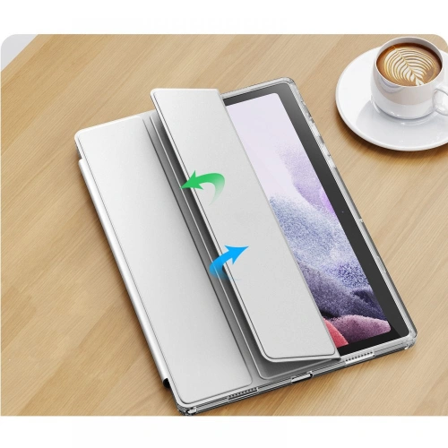 Etui Infiland Rugged Crystal Samsung Galaxy Tab A8 10.5 Silver