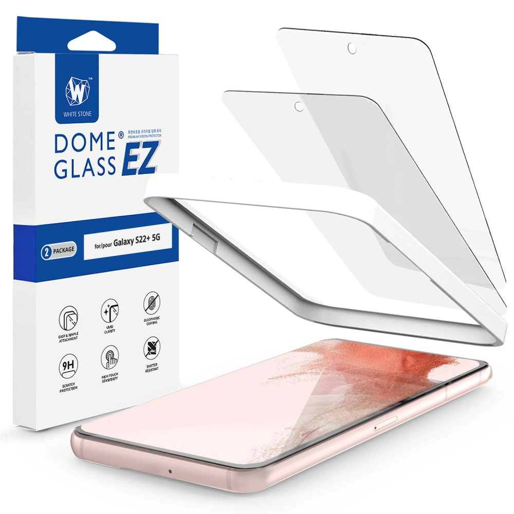 Hurtownia GSM - Zesílené sklo Whitestone EZ Glass Samsung Galaxy S22+ Plus [2 PACK] - WSD058 - {ean13} - Hurt