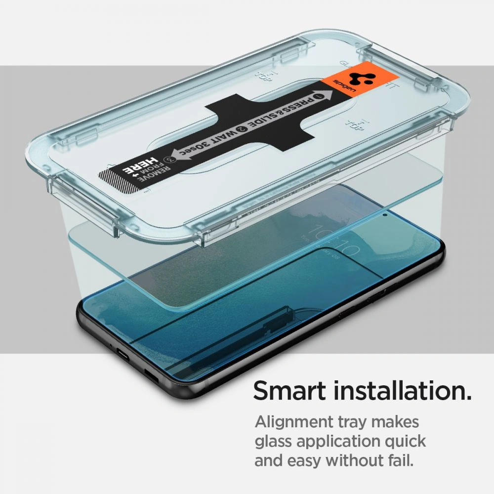 Wholesale Tempered glass Spigen GLAS.tR ez Fit Samsung Galaxy S22+ Plus [2 PACK] - SPN2113 - {ean13} - Hurt