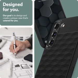 Hurtownia GSM - Case Caseology Parallax Samsung Galaxy S22 Matt Schwarz - CSL041BLK - {ean13} - Hurt