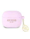 Hurtownia GSM - Etui Guess GUA3LSC4EU Apple AirPods 3 cover fioletowy/purple Charm Collection - GUE1574PRP - {ean13} - Hurt