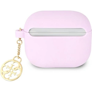 Hurtownia GSM - Case Guess GUA3LSC4EU Apple AirPods 3 Hülle lila/purple Charm Collection - GUE1574PRP - {ean13} - Hurt