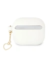 Wholesale Guess GUA3LSCHSH Apple AirPods 3 cover white Silicone Charm Collection - GUE1576WHT - {ean13} - Hurt