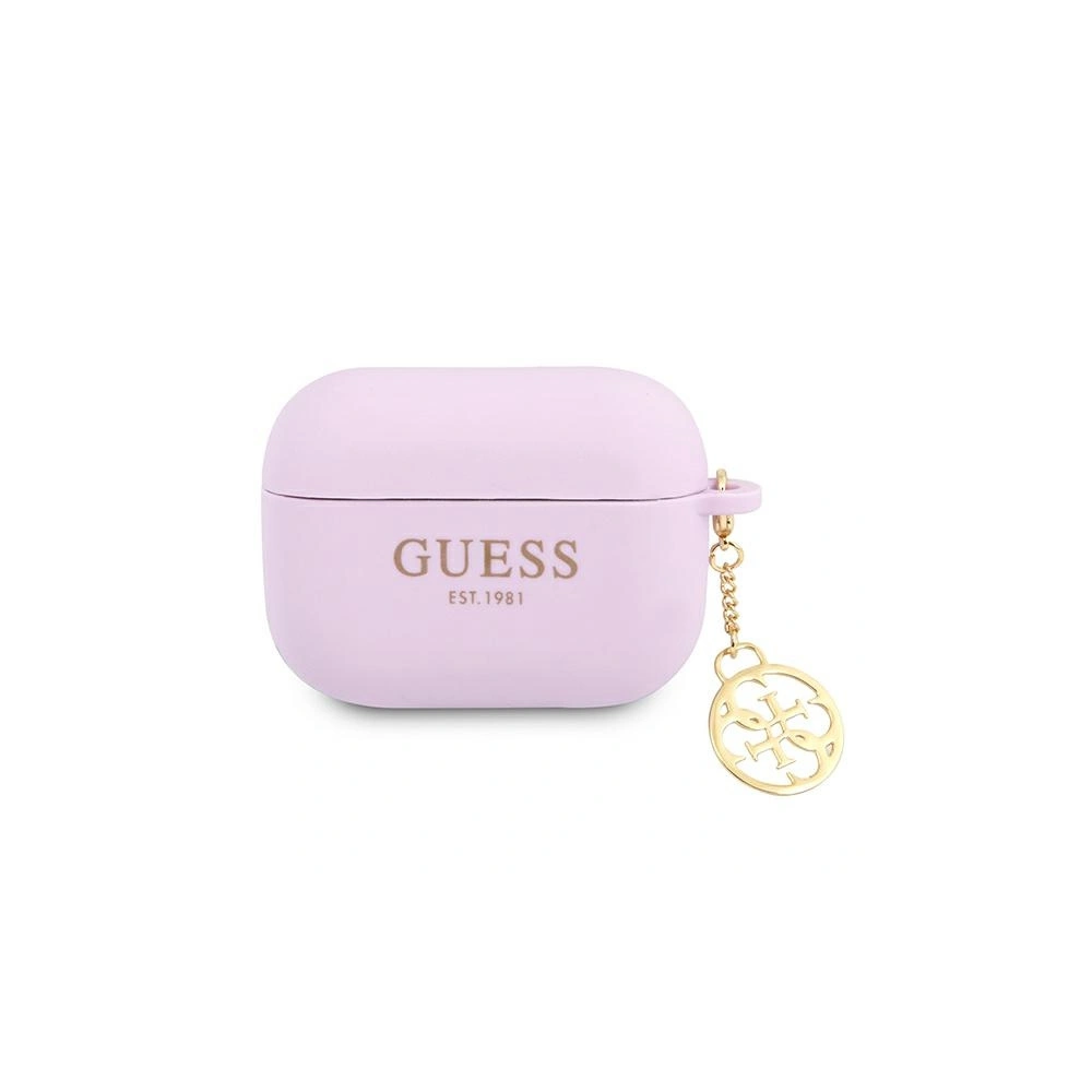 Hurtownia GSM - Etui Guess GUAPLSC4EU Apple AirPods Pro kryt fialový/purple Charm Collection - GUE1579PRP - {ean13} - Hurt