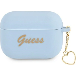 Hurtownia GSM - Etui Guess GUAPLSCHSB Apple AirPods Pro cover niebieski/blue Silicone Charm Collection - GUE1580BLU - {ean13} - Hurt