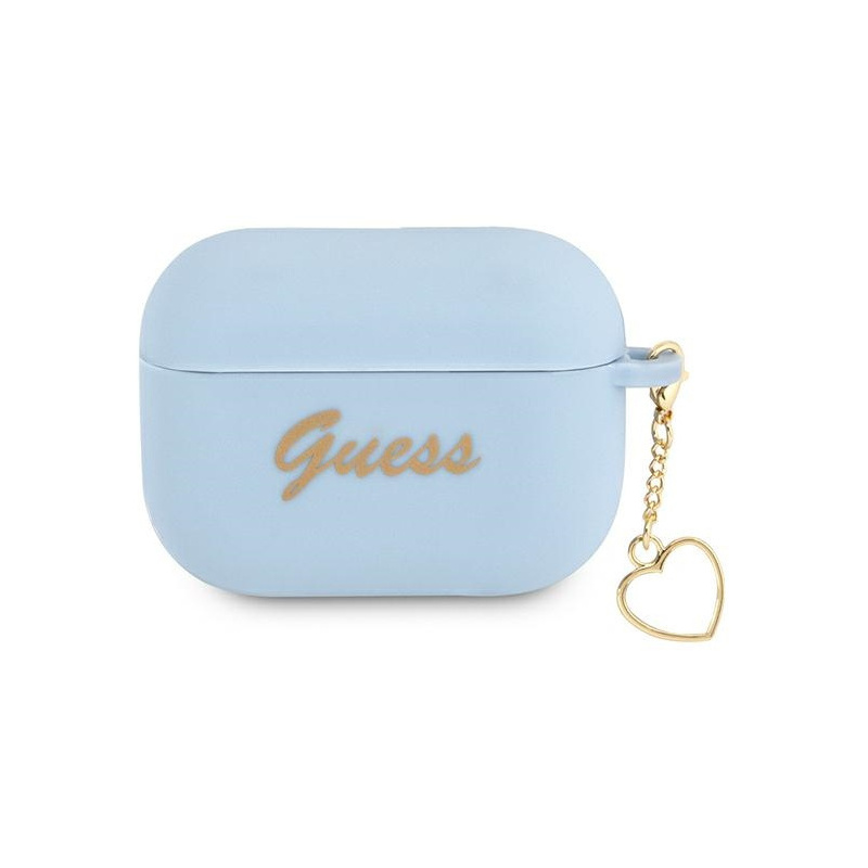 Guess Distributor - 3666339039042 - GUE1580BLU - Guess GUAPLSCHSB Apple AirPods Pro cover blue Silicone Charm Collection - B2B homescreen