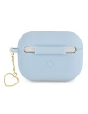 Wholesale Guess GUAPLSCHSB Apple AirPods Pro cover blue Silicone Charm Collection - GUE1580BLU - {ean13} - Hurt