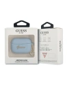 Wholesale Guess GUAPLSCHSB Apple AirPods Pro cover blue Silicone Charm Collection - GUE1580BLU - {ean13} - Hurt