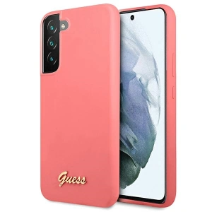 Hurtownia GSM - Etui Guess GUHCS22MLSLMGFU Samsung Galaxy S22+ Plus fuksja/fuchsia hardcase Silicone Script Metal Logo - GUE1566 - {ean13} - Hurt