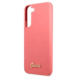 Hurtownia GSM - Etui Guess GUHCS22MLSLMGFU Samsung Galaxy S22+ Plus fuksja/fuchsia hardcase Silicone Script Metal Logo - GUE1566 - {ean13} - Hurt