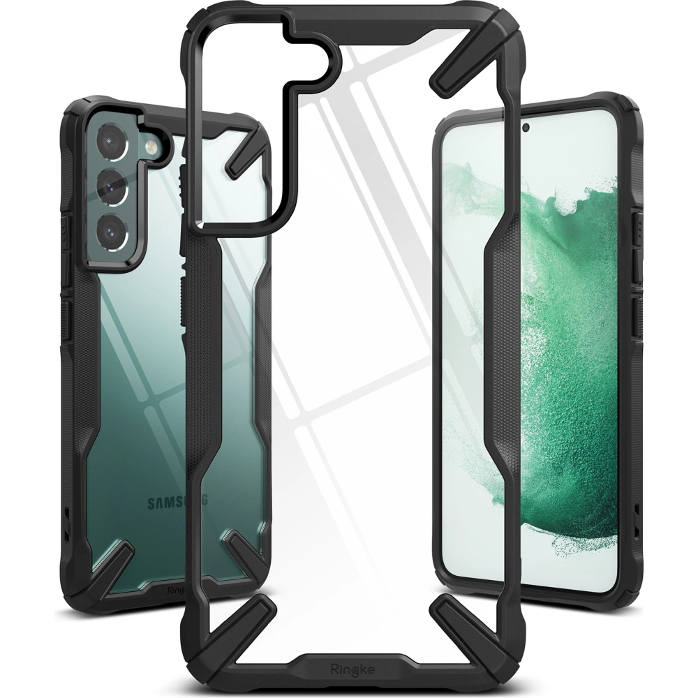 Hurtownia GSM - Etui Ringke Fusion-X Samsung Galaxy S22+ Plus černé - RGK1545BLK - {ean13} - Hurt
