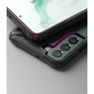 homescreen.pl - Etui Ringke Fusion-X Design Samsung Galaxy S22+ Plus Camo (Moro) Black