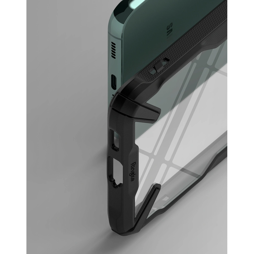 Hurtownia GSM - Etui Ringke Fusion-X Design Samsung Galaxy S22+ Plus Camo (Moro) Černá - RGK1546CAM - {ean13} - Hurt
