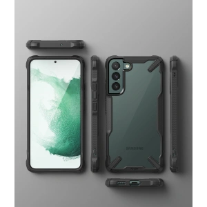 homescreen.pl - Etui Ringke Fusion-X Design Samsung Galaxy S22+ Plus Camo (Moro) Black