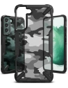 Hurtownia GSM - Etui Ringke Fusion-X Design Samsung Galaxy S22+ Plus Camo (Moro) Černá - RGK1546CAM - {ean13} - Hurt