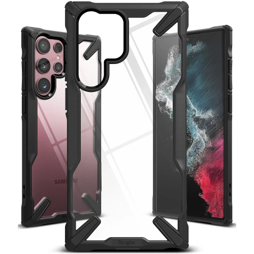 homescreen.pl - Etui Ringke Fusion-X Samsung Galaxy S22 Ultra Black