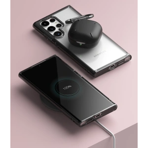 homescreen.pl - Etui Ringke Fusion Samsung Galaxy S22 Ultra Smoke Black