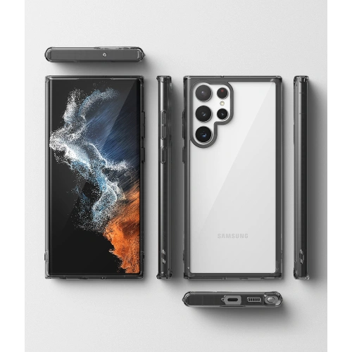 homescreen.pl - Etui Ringke Fusion Samsung Galaxy S22 Ultra Smoke Black