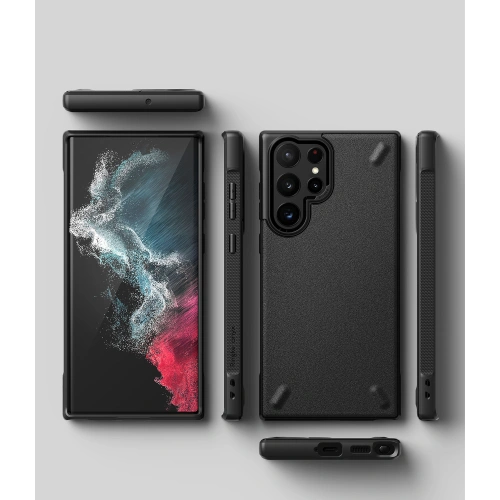 homescreen.pl - Etui Ringke Onyx Samsung Galaxy S22 Ultra Black