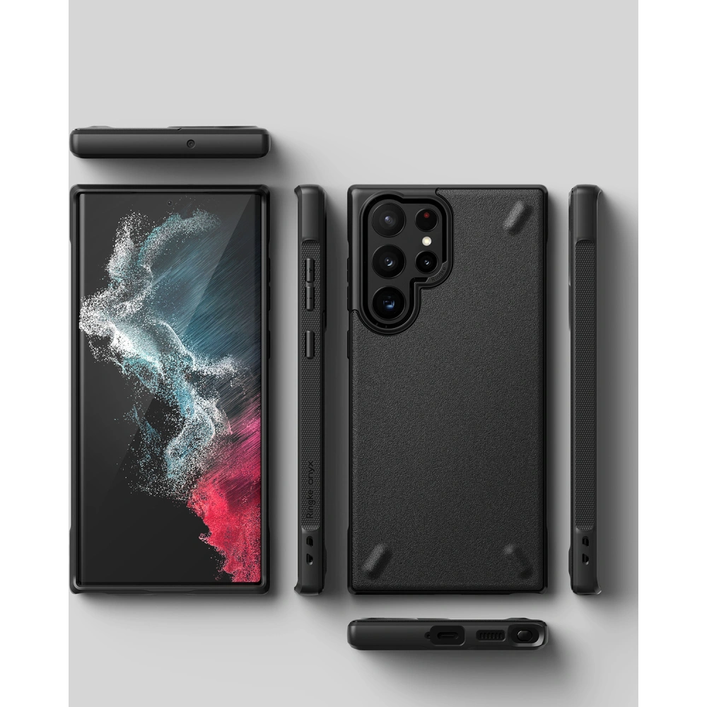 Hurtownia GSM - Etui Ringke Onyx Samsung Galaxy S22 Ultra Černá - RGK1542BLK - {ean13} - Hurt