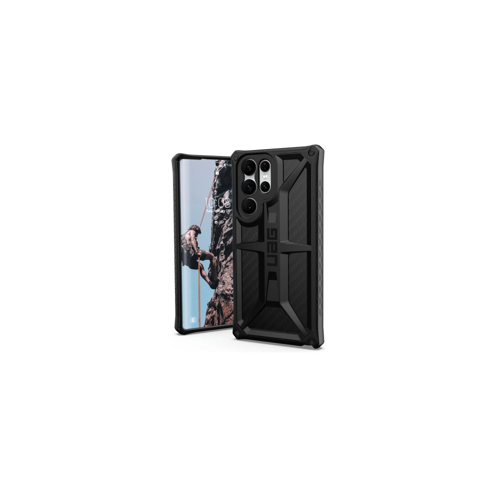 homescreen.pl - Etui UAG Urban Armor Gear Monarch Samsung Galaxy S22 Ultra (carbon fiber)