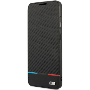 Hurtownia GSM - Etui BMW BMBKS21FEPUCARTCBK Samsung Galaxy S21 FE černé/black knižní pouzdro M Collection Triangles - BMW271BLK - {ean13} - Hurt