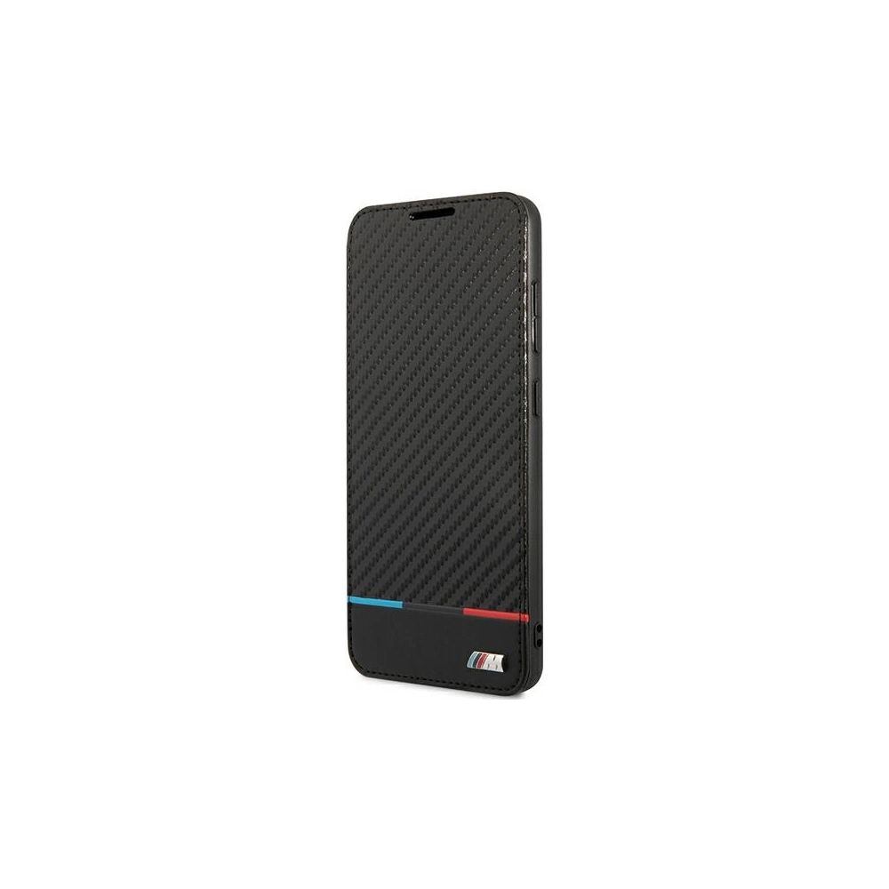 Hurtownia GSM - Etui BMW BMBKS21FEPUCARTCBK Samsung Galaxy S21 FE černé/black knižní pouzdro M Collection Triangles - BMW271BLK - {ean13} - Hurt