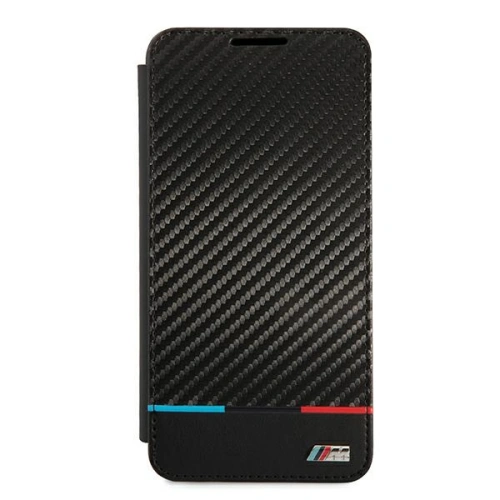 Etui BMW BMBKS21FEPUCARTCBK Samsung Galaxy S21 FE czarny/black bookcase M Collection Triangles