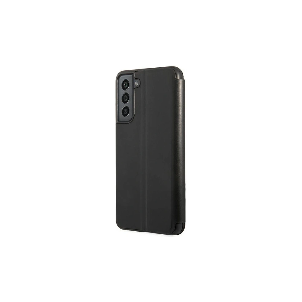 Hurtownia GSM - Etui BMW BMBKS21FEPUCARTCBK Samsung Galaxy S21 FE černé/black knižní pouzdro M Collection Triangles - BMW271BLK - {ean13} - Hurt