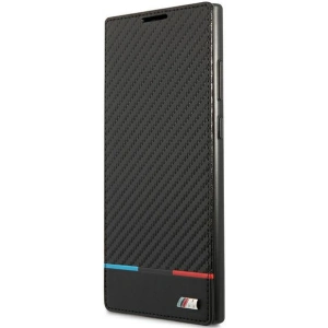 homescreen.pl - Etui BMW BMBKS22LPUCARTCBK Samsung Galaxy S22 Ultra czarny/black bookcase M Collection Triangles
