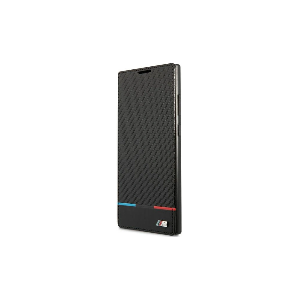 Hurtownia GSM - Etui BMW BMBKS22LPUCARTCBK Samsung Galaxy S22 Ultra černý/black bookcase M Collection Triangles - BMW272BLK - {ean13} - Hurt