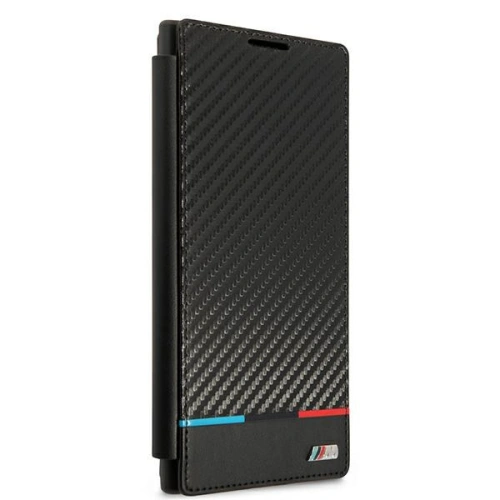 homescreen.pl - Etui BMW BMBKS22LPUCARTCBK Samsung Galaxy S22 Ultra czarny/black bookcase M Collection Triangles