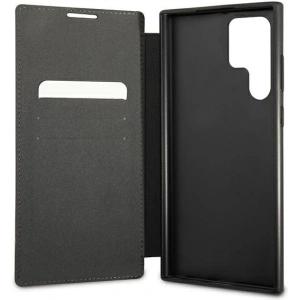 homescreen.pl - Etui BMW BMBKS22LPUCARTCBK Samsung Galaxy S22 Ultra czarny/black bookcase M Collection Triangles
