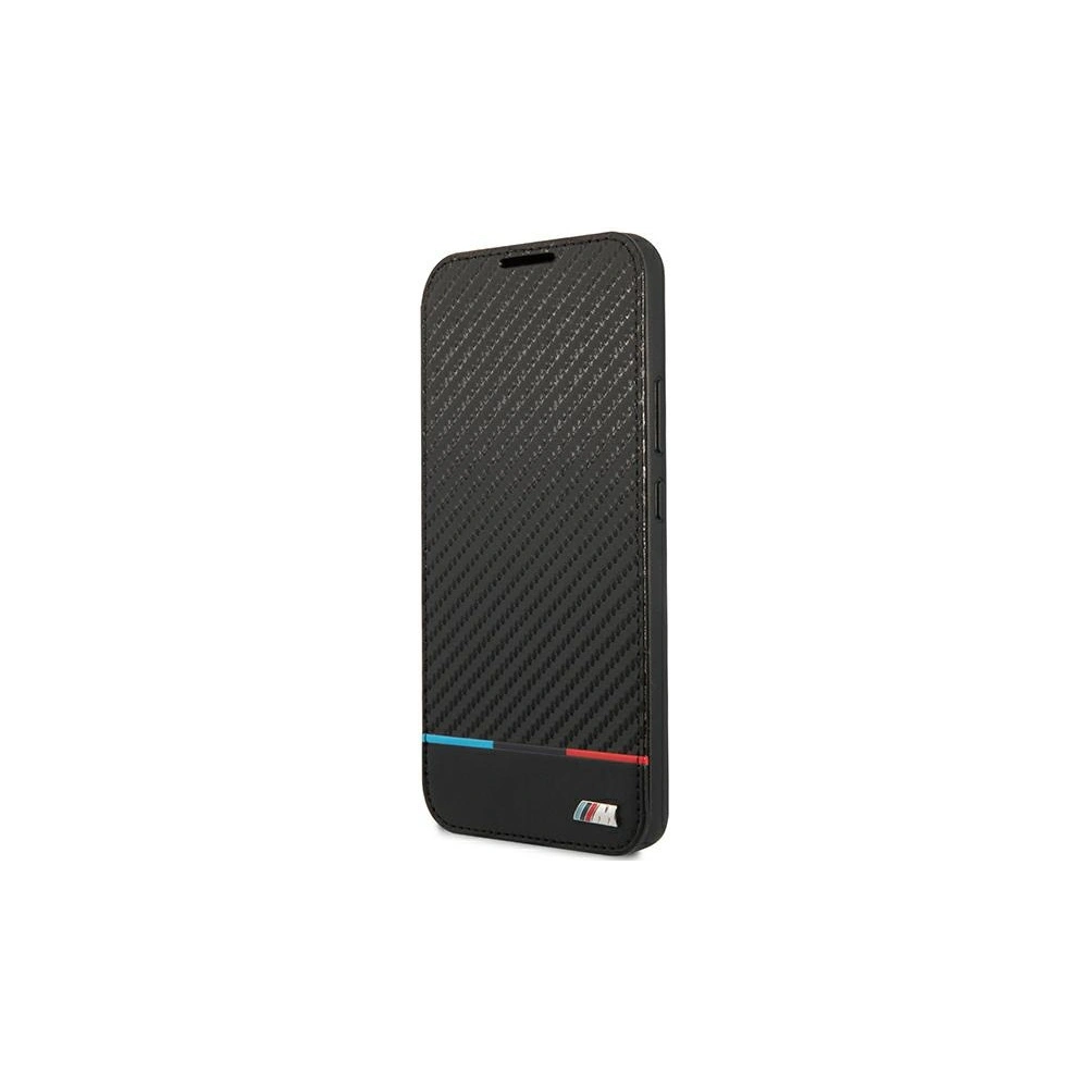 Hurtownia GSM - Etui BMW BMBKS22MPUCARTCBK Samsung Galaxy S22+ Plus černé/black bookcase M Collection Triangles - BMW273BLK - {ean13} - Hurt