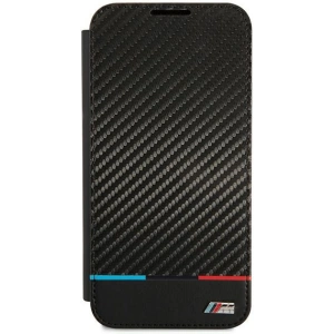 Hurtownia GSM - Etui BMW BMBKS22MPUCARTCBK Samsung Galaxy S22+ Plus czarny/black bookcase M Collection Triangles - BMW273BLK - {ean13} - Hurt