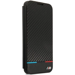 Hurtownia GSM - Etui BMW BMBKS22MPUCARTCBK Samsung Galaxy S22+ Plus czarny/black bookcase M Collection Triangles - BMW273BLK - {ean13} - Hurt