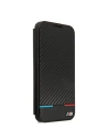 Hurtownia GSM - Etui BMW BMBKS22MPUCARTCBK Samsung Galaxy S22+ Plus černé/black bookcase M Collection Triangles - BMW273BLK - {ean13} - Hurt