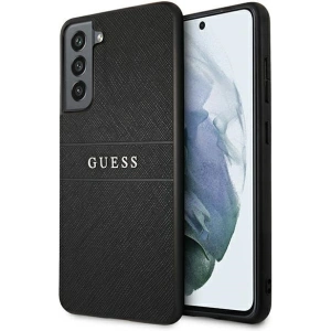 Hurtownia GSM - Etui Guess GUHCS21FPSASBBK Samsung Galaxy S21 FE černý/black Saffiano Stripe - GUE1581BLK - {ean13} - Hurt