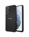 Hurtownia GSM - Etui Guess GUHCS21FPSASBBK Samsung Galaxy S21 FE czarny/black Saffiano Stripe - GUE1581BLK - {ean13} - Hurt