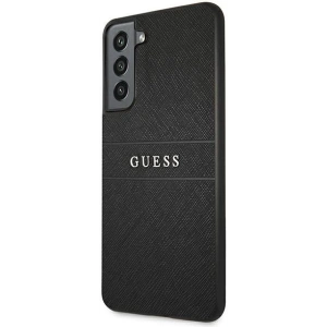 Hurtownia GSM - Etui Guess GUHCS21FPSASBBK Samsung Galaxy S21 FE černý/black Saffiano Stripe - GUE1581BLK - {ean13} - Hurt