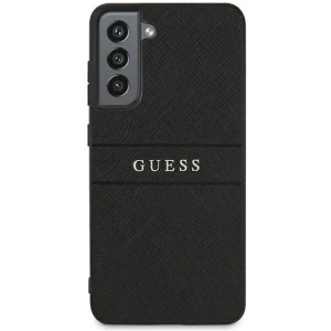 Hurtownia GSM - Etui Guess GUHCS21FPSASBBK Samsung Galaxy S21 FE czarny/black Saffiano Stripe - GUE1581BLK - {ean13} - Hurt
